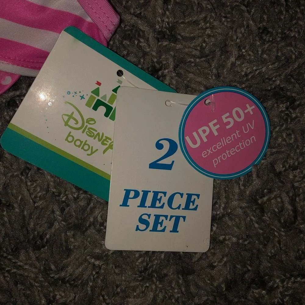Disney Baby Minnie Mouse Swim Suit, 3-6 Months, New With Tags